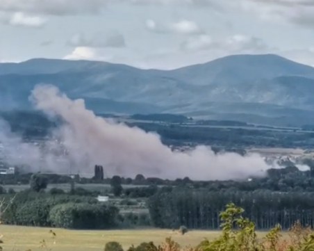 Локализиран е пожарът в завод 