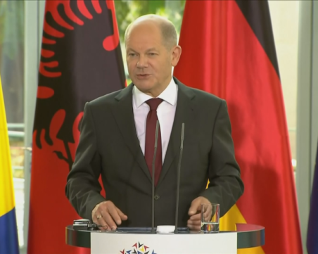 Олаф Шолц на срещата на Берлинския процес: Постигнахме голям напредък около споровете между България и РСМ