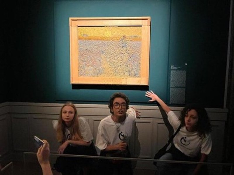 Заляха още една картина на на Ван Гог 