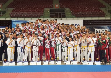 Пловдивските каратеки се върнаха с 14 медала от Европейско първенство по