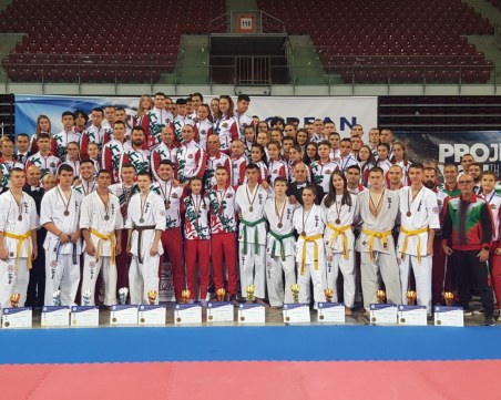 8 медала за пловдивските каратисти от Европейското първенство по карате в София