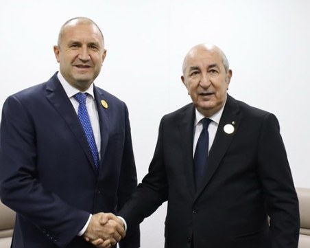 Радев се срещна с президентите на Алжир и Либия