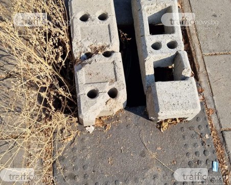 Опасна шахта в район „Северен” е „обезопасена” с тухли