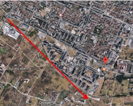 Правят нова пътна връзка в Кючука, за да спасят квартала от тотална блокада