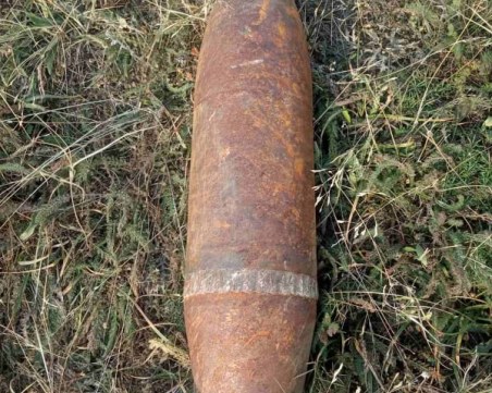 Унищожиха невзривен боеприпас край Сопот