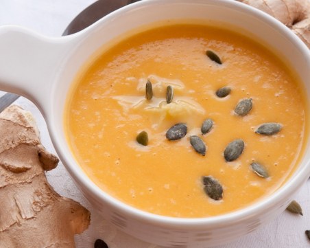 Есенно предложение: Крем супа от тиква с джинджифил