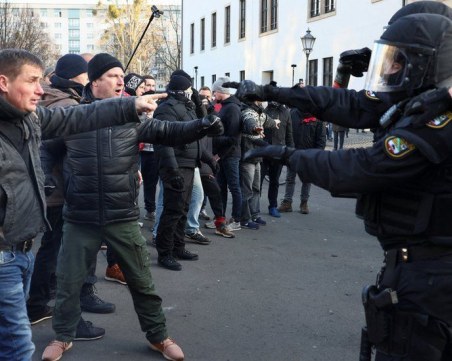 В Германия се притесняват ,че 100-те хиляди по площадите може да радикализират протестите