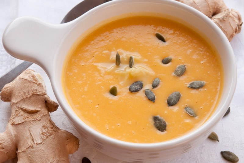 Есенно предложение: Крем супа от тиква с джинджифил