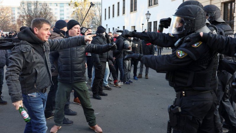 В Германия се притесняват ,че 100-те хиляди по площадите може да радикализират протестите