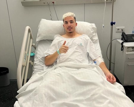 Испанец от Ботев претърпя операция, аут е за три месеца