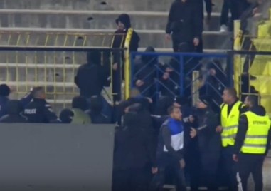 Петима са задържани след вчерашния мач между Левски и Славия