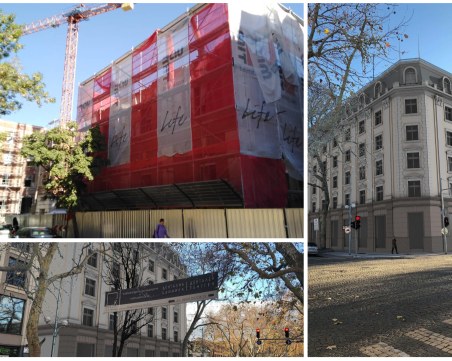 Възстановяват фасадите на бившата централа на тютюнева фабрика 