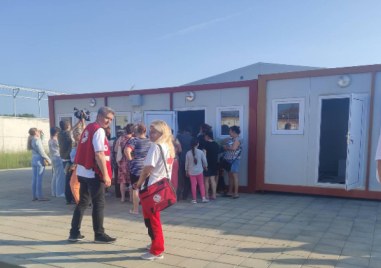 Украинските бежанци настанени в центъра за временно пребиваване в Елхово