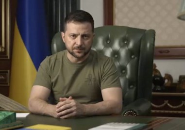 Украинският президент Володимир Зеленски каза че според него взривът при