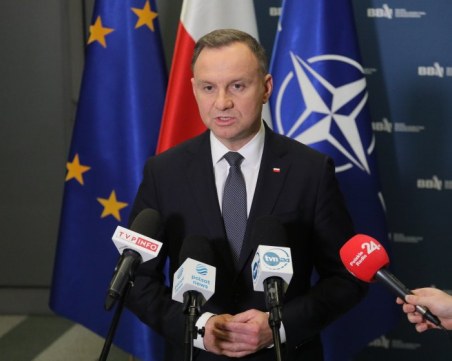 Президентът на Полша: Вероятно взривът е причинен от украинската ПВО