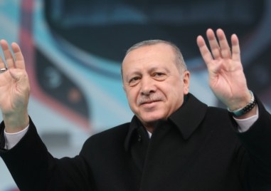 Президентът на Турция Реджеп Тайип Ердоган и вероятният следващ министър председател