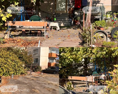 Пловдивчанка си направи личен двор под панелка в Тракия, присвои и си и три паркоместа