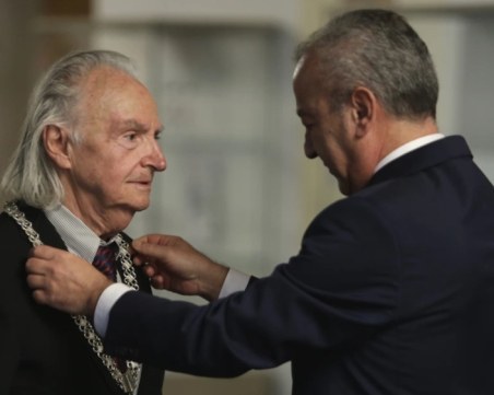 Премиерът Донев връчи държавно отличие на акад. Людмил Стайков