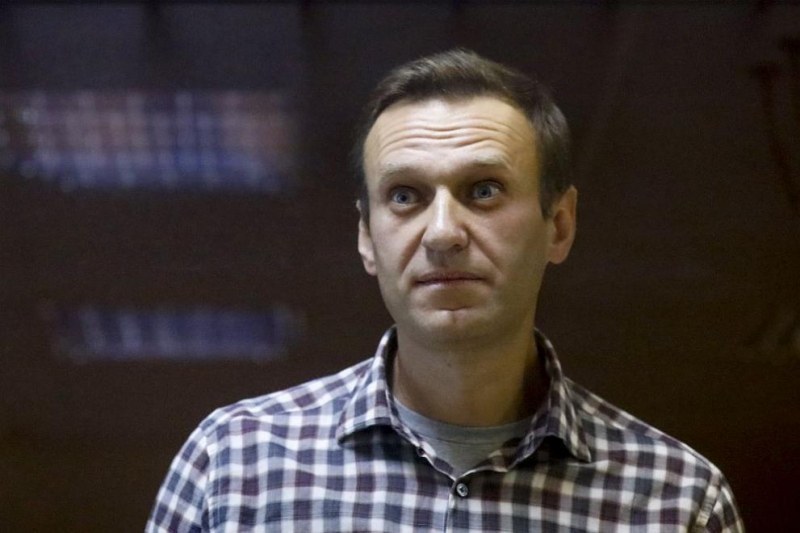 Руският опозиционен лидер Алексей Навални, който излежава присъда от 11