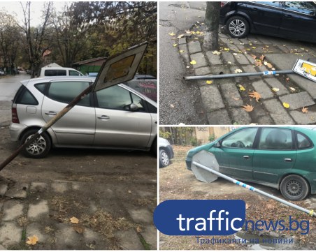 Вандалска проява в Кючука! Изкъртиха и събориха три пътни знака