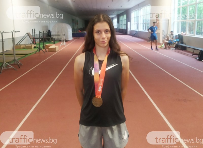 Пловдивската атлетка Пламена Миткова отново стана любимец на феновете