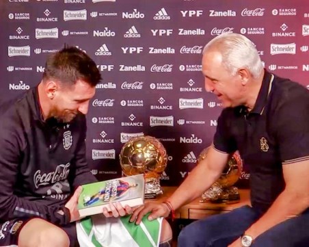 Стоичков пожела успех на Меси на Мондиала