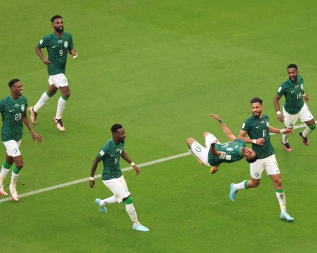 Загубата от Саудитска Арабия спря Аржентина и за световен рекорд