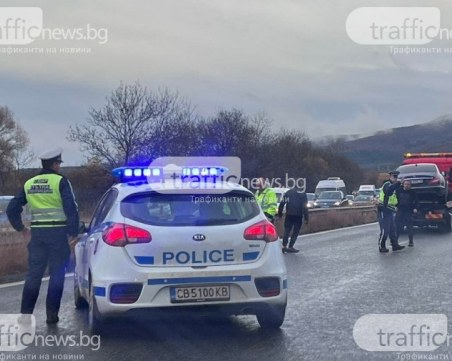 Жена загина в катастрофа край Благоевград, образува се задръстване