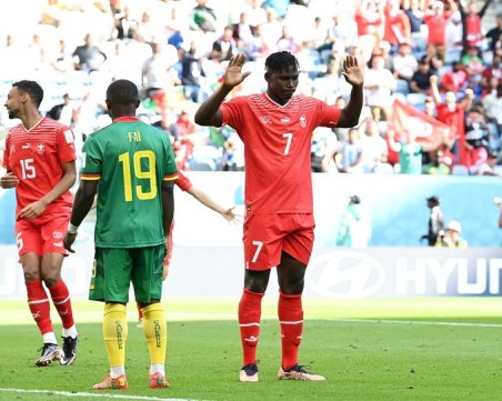 Швейцария победи Камерун и даде заявка за елиминациите