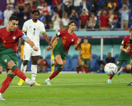В голово шоу след 60-та минута Португалия излъга Гана