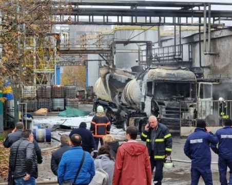 Взривената цистерна в Русе е собственост на пловдивска фирма