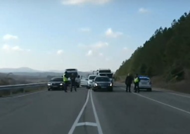 Пореден протест и блокада на пътя София – Варна, съобщава
