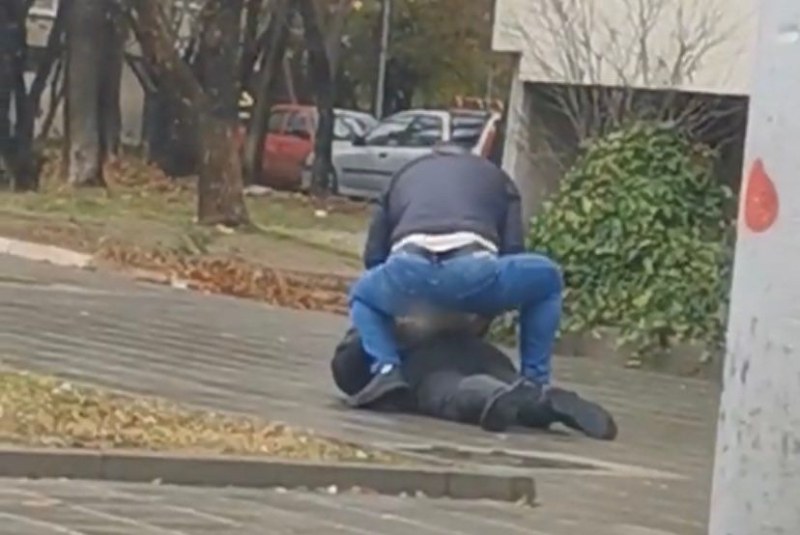 Зрелищен арест в Пловдив! Цивилни полицаи проснаха мъж на земята