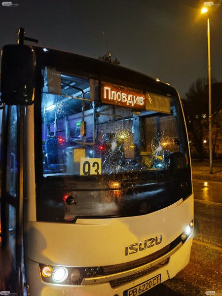 След пияния чужденец: 7000 лева са щетите по автобусите в Пловдив