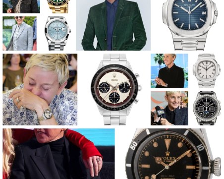 Часовниците на знаменитостите:  Елън Дедженерис