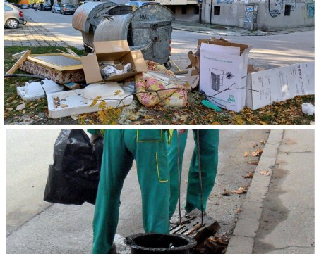 Чистят шахтите и събират едрогабаритни отпадъци в Пловдив по график