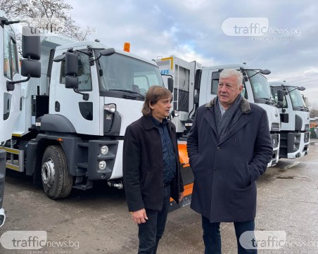 Нови машини за почистване тръгват по улиците на Пловдив, чакаме още след Нова година