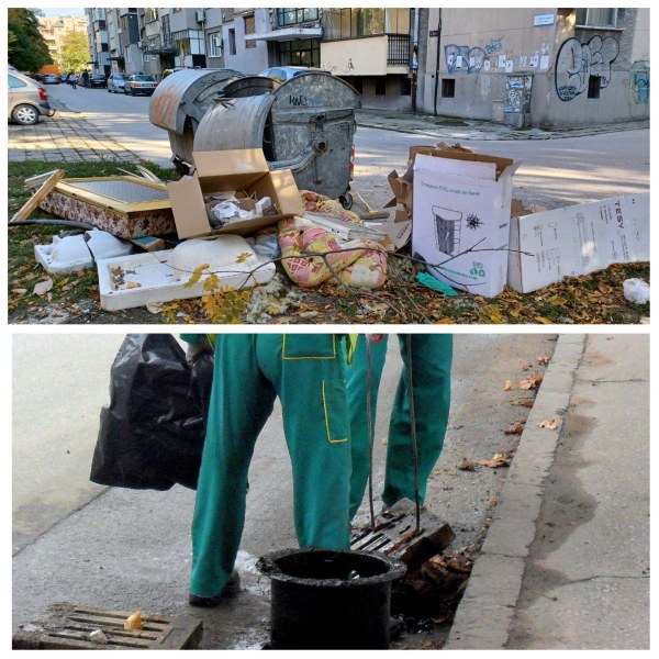Чистят шахтите и събират едрогабаритни отпадъци в Пловдив по график