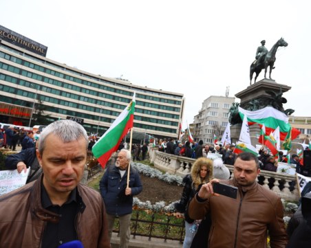 Костадинов: Няма да подкрепим кабинет, предложен от ГЕРБ