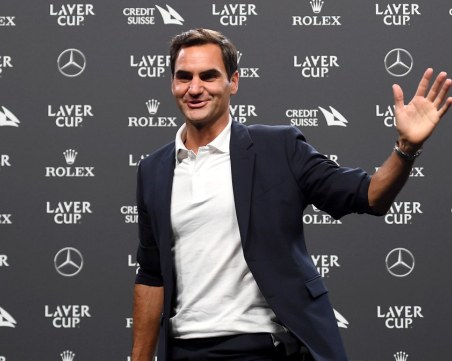 Федерер е най-високоплатеният тенисист за 2022г., без да е изиграл нито един мач
