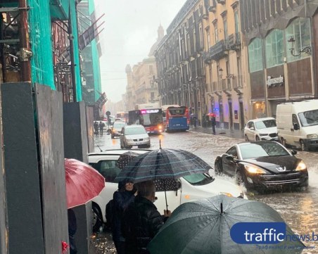 Тежки наводнения на остров Сицилия