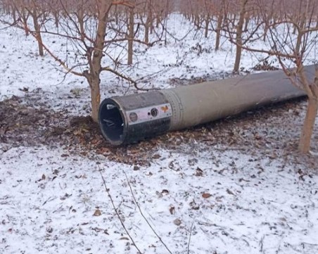 Ракета падна в Молдова