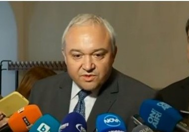 Министърът на вътрешните работи Иван Демерджиев даде брифинг в Министерския