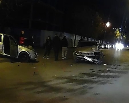 Катастрофа до мол Пловдив, две коли са със сериозни щети