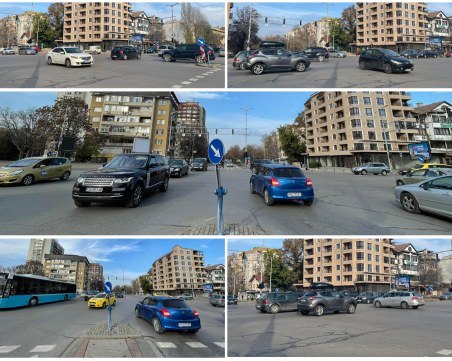 Пловдив като Индия! Шофьори и пешеходци в борба за преминаване заради неработещи светофари
