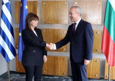 Министър председателят Гълъб Донев се срещна с президента на Република Гърция Катерина