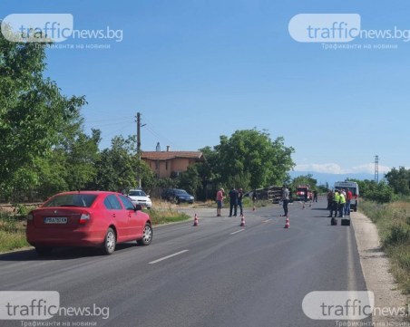 40-годишен чужденец е загиналият при катастрофата на пътя Пловдив- Карлово