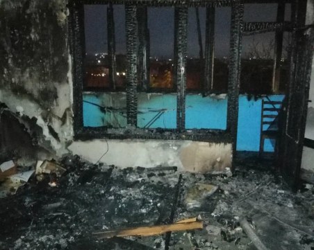 Пожар изгори напълно жилище в Кючука, огънят тръгнал от електрическо одеяло