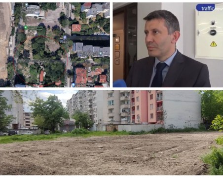 Правят парк за 730 000 лева пред дома на пловдивски съветник с тотално объркано задание