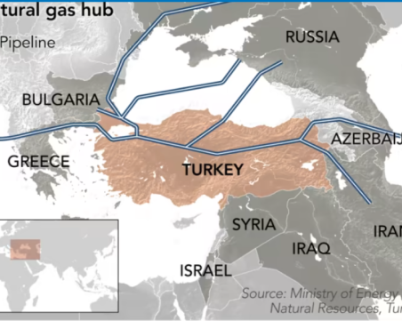 Путин предлага на Турция да стане газов хъб за Европа